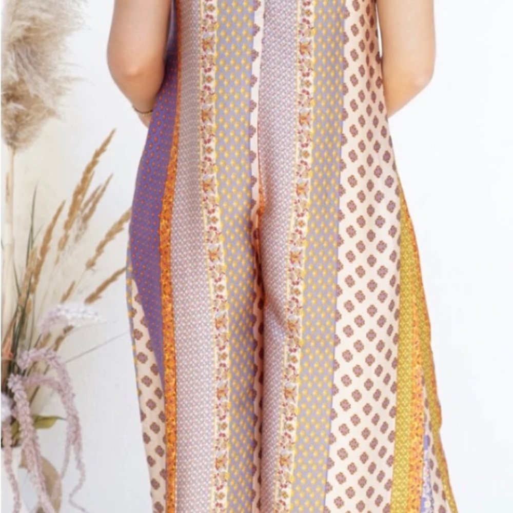 Radiant Multi Color Jumpsuit - Picture 3 of 3
